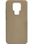 General Mobile Gm 20 Kılıf Premier Silikon Esnek Koruma+Nano Glass Gold 1