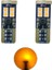 T10 LED Park Ampulü 12SMD W5W Canbus Turuncu 1
