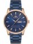 F11931A-T Lacivert Çelik Kordon 42 mm Erkek Kol Saati 2