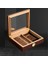 Cedar Ahşap Puro Seyahat Nemlendirici Higrometre Puro Humidor Sigaren Kutusu ile Taşınabilir Puro Kılıfı Taşınabilir Puro Kılıf (Yurt Dışından) 2