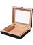 Puro Humidor Ispanyol Cedar Ahşap Küçük Puro Kutusu Higrometre Nemlendirici (Yurt Dışından) 4