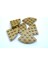 l Parçalar - Dark Tan Plate, Round Corner 4 x 4 (5 Adet ) 1
