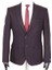 Yünlü Erkek Regular Fit Mono Yaka Mor Drop 4 Tek Ceket 1