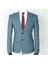 Erkek Slim Fit Sivri Yaka Yeşil Drop 6 Ceket 1