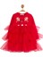 Kız Bebek Geyikli Tütü Etekli Elbise 73604 Kırmızı 1