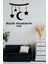 Büyük Hayellerim Var Çocuk Odası Duvar Yazısı Sticker 60X40CM - Siyah 1