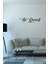 Be Yourself Yazısı Duvar Stickerı 60X13CM - Siyah 2