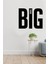 Big Think-Sticker, Çıkartma-Duvar Çıkartması, Duvar Dekoru,metin Çıkartması, Ofis Çıkartması 2
