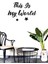 This Is My World Duvar Yazısı Sticker 60X40CM - Siyah 1