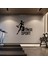 Fitness Spor Kadın Spor Salonu Sticker, Fitness Çıkartması - Spor Salonu Dekoru, Spor Çıkartması 3