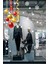 Gold ve Kırmızı Renk Balonlar Kar Taneleri Yılbaşı Vitrin Süslemeleri Sticker 70X70CM 2