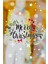 Yeni Yıla Özel Marry Christmas Yazısı Yapraklar ve Kar Tanesi Stickerları 35X45CM 1