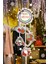 Marry Christmas Yazısı Salınan Detaylar Yılbaşı Süslemeleri ve Kar Tanesi Stickerları 23X50CM 2