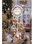 Marry Christmas Yazısı Salınan Detaylar Yılbaşı Süslemeleri ve Kar Tanesi Stickerları 23X50CM 3