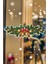 Yılbaşına Özel Kapı Için Yılbaşı Tacı Süslemesi ve Kar Tanesi Stickerları 60X26CM 3
