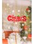 Yeni Yıla Özel Marry Christmas Yazısı Yılbaşı Süslemeleri ve Kar Tanesi Stickerları 55X26CM 3