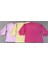 Uzun Kollu Bebek Üst Badi (3 Lü Paket) (Pembe,sarı,koyupembe) 0-24 Ay Arası 2