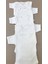 Çıtçıtlı Badi Kısa Kol (5 Li Paket) Krem 2