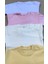 Uzun Kollu Bebek Üst Badi (4 Lü Paket) (Beyaz,pembe,krem,sarı) 0-24 Ay Arası 4