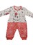 Minik Hayvan Desenli Çıtçıtlı Ayaksız (Patiksiz) Tulum 0-6 Ay 3
