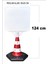 Park Dubası Jumbo 55x50 Yabancı Araçlar Park Etmeyiniz Kaldırım Yönlendirme A+ Plastik 124 Cm 2