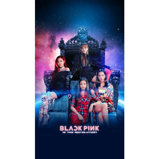 512 Art Design Blackpink Poster