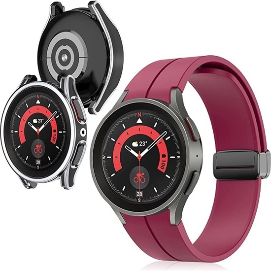 Apsuwa Samsung Galaxy Watch 4 44MM Kordon Kayış DBuckle Fiyatı