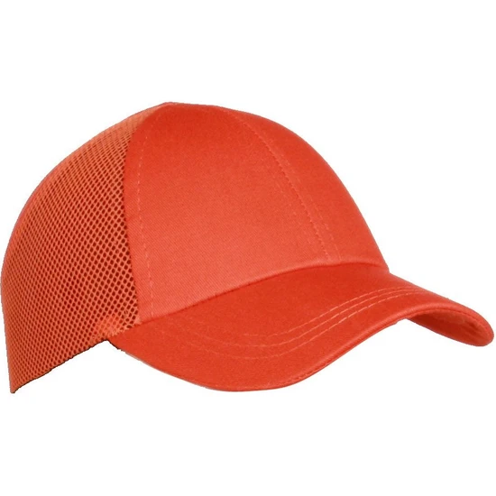 Titi Darbe Emici Şapka Baret Kep Fileli - Kırmızı
