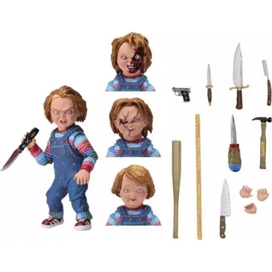 Child's Play Bride Of Chucky, Chucky Çaki Oyuncak Bebek, Action Figure Chucky