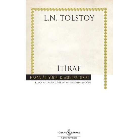 İtiraf - L. N. Tolstoy