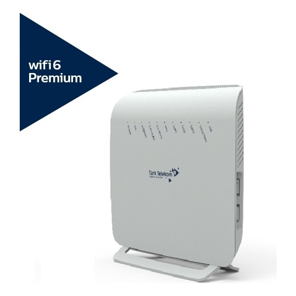 ルーター Türk Telekom Fiber Güçlü Premium Modem DX 3200 Wi-Fi 6 Destekli