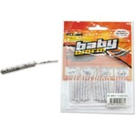 Fujin Baby Worm Kokulu 5.2 cm Lrf Sahte Silikon Yem (3 Adet Kanca Hediye)