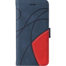 Cool-M Kt Deri Serisi-1 Stand Özellik Bilek Kayışı Iki Renk Dokunma Stili Pu Deri Deri Flip Cüzdan Telefon Kılıfı Samsung Galaxy A52 4g / 5g / A52S 5g (Yurt Dışından)