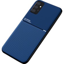 Cool-M Şok Geçirmez Telefon Kapağı Samsung Galaxy A52 4g / A52S 5g / A52 5g Için Dahili Manyetik Metal Sac Anti-Çizelge Kılıf Kılıfı (Yurt Dışından)