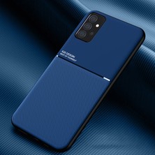 Cool-M Şok Geçirmez Telefon Kapağı Samsung Galaxy A52 4g / A52S 5g / A52 5g Için Dahili Manyetik Metal Sac Anti-Çizelge Kılıf Kılıfı (Yurt Dışından)