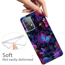 Cool-M Yaratıcı Desen Baskı Tasarımı Yumuşak Tpu Şok Geçirmez Samsung Galaxy A52 4g / 5g / A52S 5g Için (Yurt Dışından)