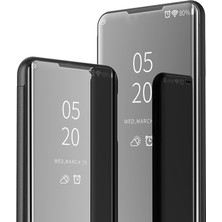 Cool-M Samsung Galaxy A52 4g / 5g / A52S 5g Için Pencere Elektrapılaştırma Ayna Yüzey Deri Stand Kılıfı (Yurt Dışından)