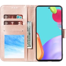 Cool-M Samsung Galaxy A52 4g / 5g / A52S Için Mandala Çiçek Cüzdan Deri Kapağı 5g Koruyucu Stand Kabuğu (Yurt Dışından)