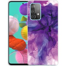 Cool-M Samsung Galaxy A52 4g / 5g / A52S 5g Mermer Desen Tasarımı Yumuşak Tpu Anti-Çizelge Şok Geçirmez Koruyucu Telefon Kasası (Yurt Dışından)