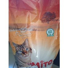 Mito  Adult Cat Tavuklu ve Sebzeli, Renkli Taneli Yetişkin Kedi Maması 15 Kg