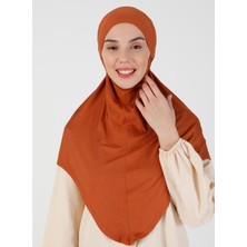 Ecardin Viskon Kemerli Türban - Kiremit - Ecardin