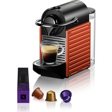 Nespresso C61 Pixie Red Kahve Makinesi, Kırmızı