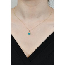 Güneyler Altın Kalp Kolye 14 Ayar  A048884