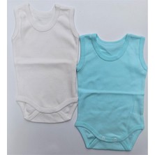 Özdemirli Bebe  2 Li Paket Askılı Çıtçıtlı Badi