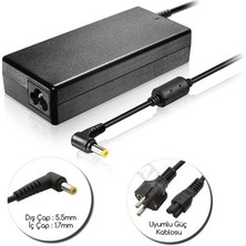 Ata Elektronik Acer Uyumlu Muadil Ürün Hipro HP-A0904A3 Adaptör Şarj 19V 4.74A 90W 19V 4.74A Dar Sarı Uç -5.5mm 1.7mm