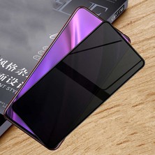 Case 4U Samsung Galaxy Note 20 Ultra Uyumlu Cam Ekran Koruyucu Davin Privacy Mat Seramik Esnek Hayalet Ekran Filmi Siyah