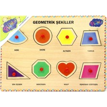 Playwood  348/349-ONY Onyıl, Ahşap Tutmalı Geometrik Şekiller