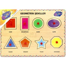 Playwood  348/349-ONY Onyıl, Ahşap Tutmalı Geometrik Şekiller