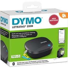 Dymo Etiket Makinesi Letratag 200B Bluetooth Bağlantılı