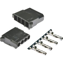 Detay Kablo 3.5 Ide 4 Pin Dişi Power Konnektör Seti (Molex) (5.08 Mm)